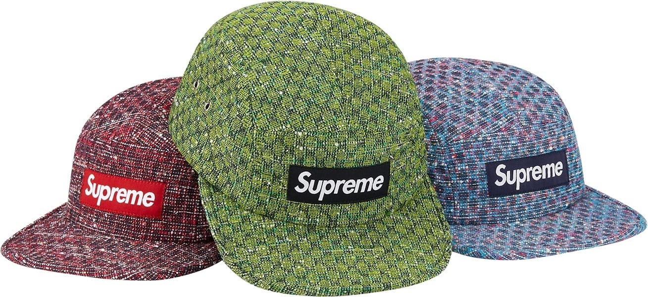 Bright Tweed Camp Cap
